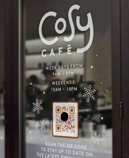 Glass QR Code